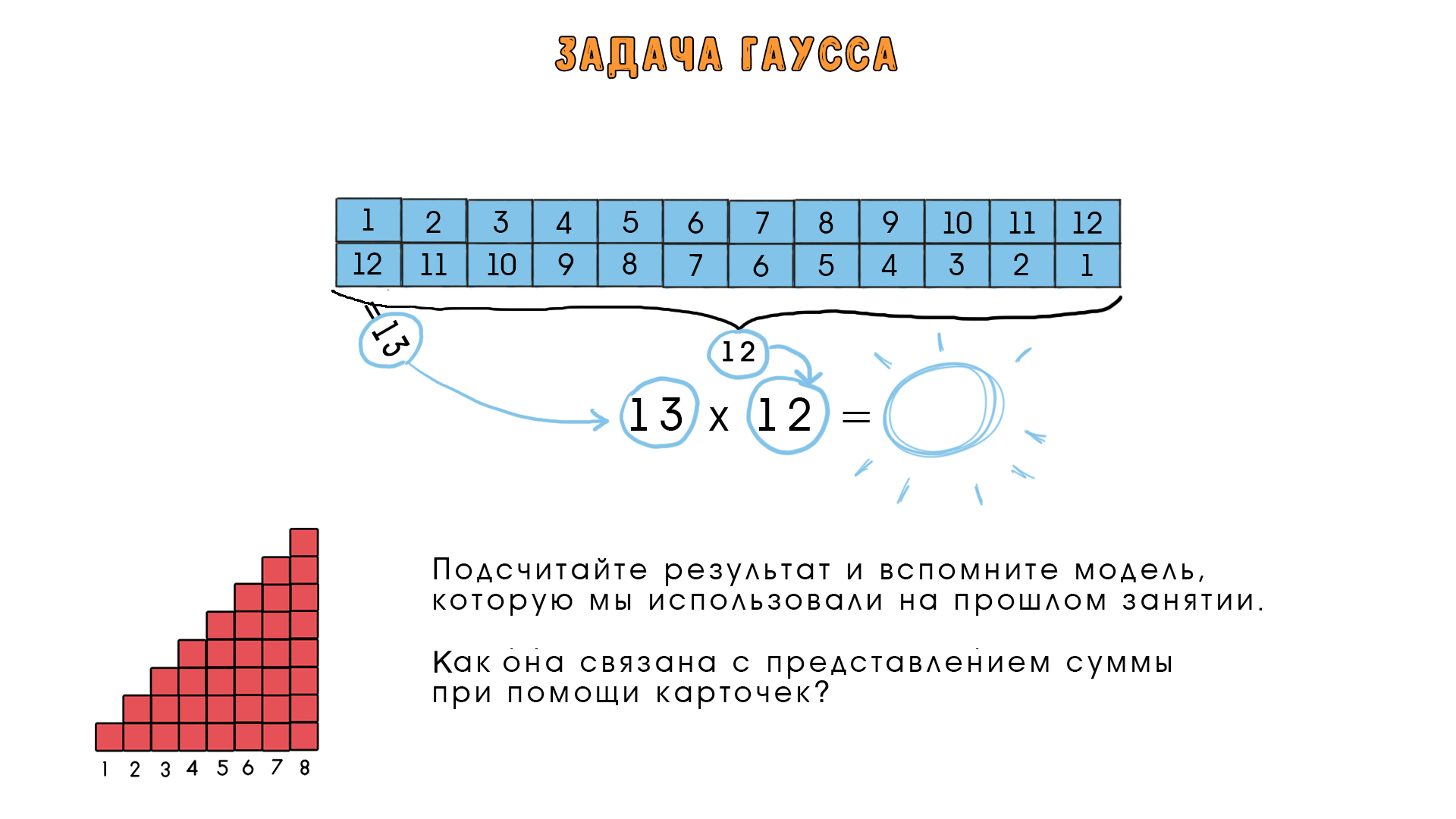 Счет гаусса. Счет гаусса
